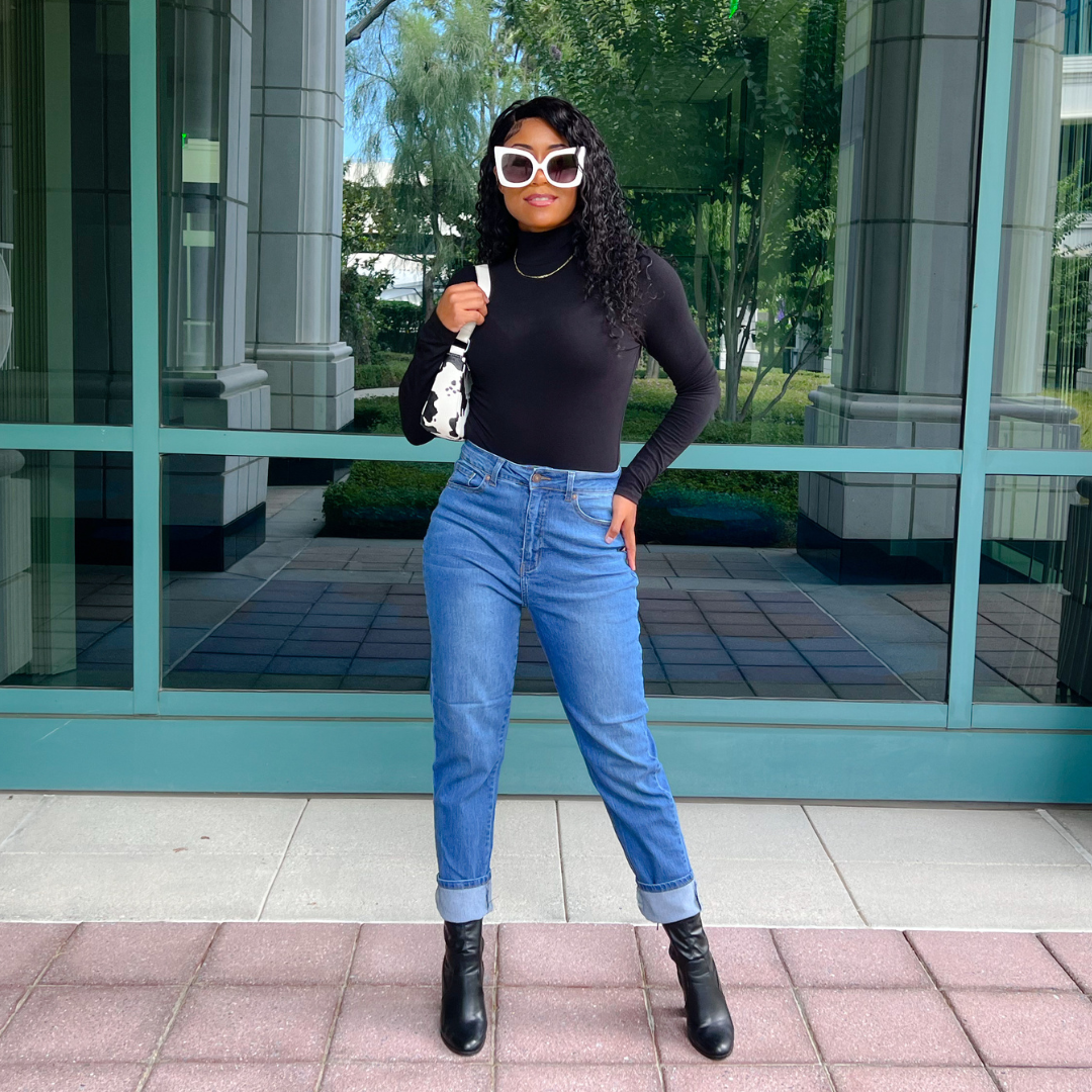 Easy Ways to Style a Classic Black Turtleneck – The Style District