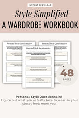 Style Simplified: A Wardrobe Workbook