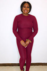 Netflix and Chill (Burgundy) - The Style District